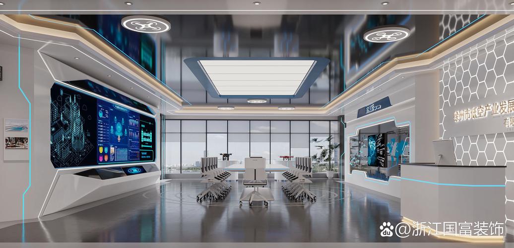 室内装饰装修效果图办公室设计公司内部装修效果图bim图建筑单位办公